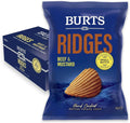 Box of Burts Ridges Beef & Mustard 20 x 40g Bags