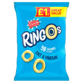 18x Golden Wonder Ringos Salt & Vinegar 40g