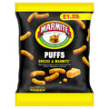 18x Marmite Yeast Extract Cheese & Marmite Puffs 60g